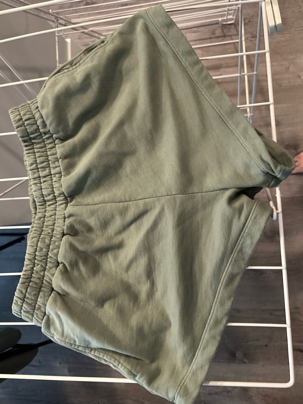 Daily Drills Set! Oversized Crew & Super Shorts in DD Green M/L. EUC - Picture 4 of 10